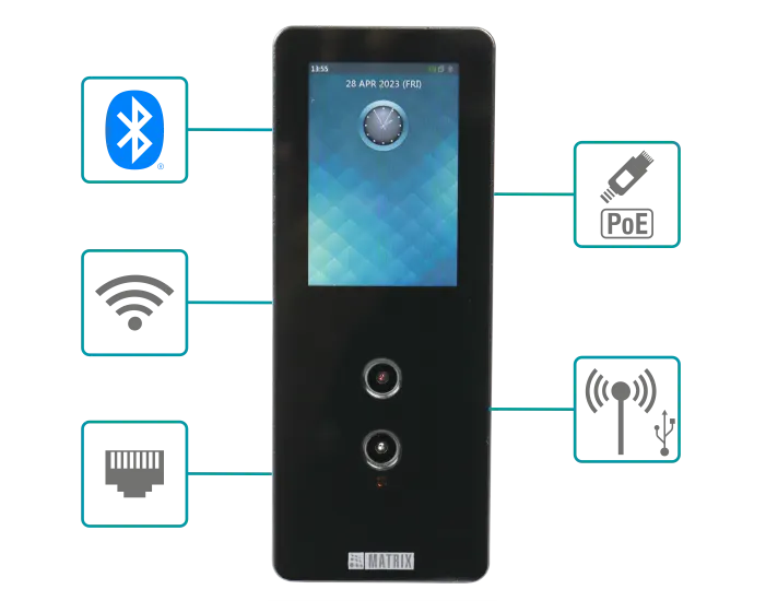 Multiple Connectivity Option Available in COSEC ARGO Face