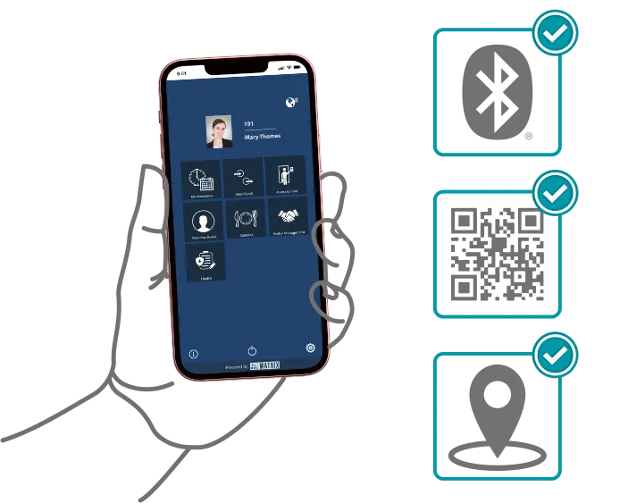 Contactless Attendance Marking in COSEC APTA Time Attendance Mobile App