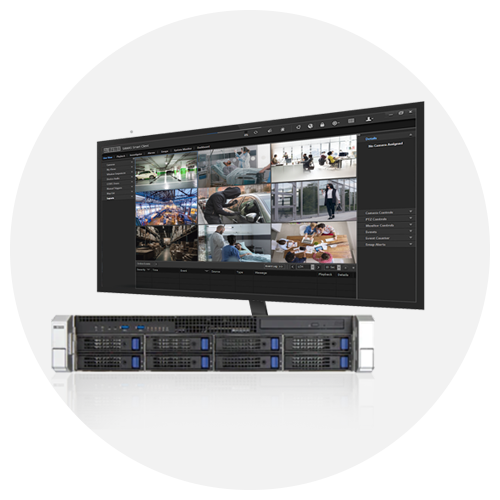 Enterprise nvr with inbuilt vms