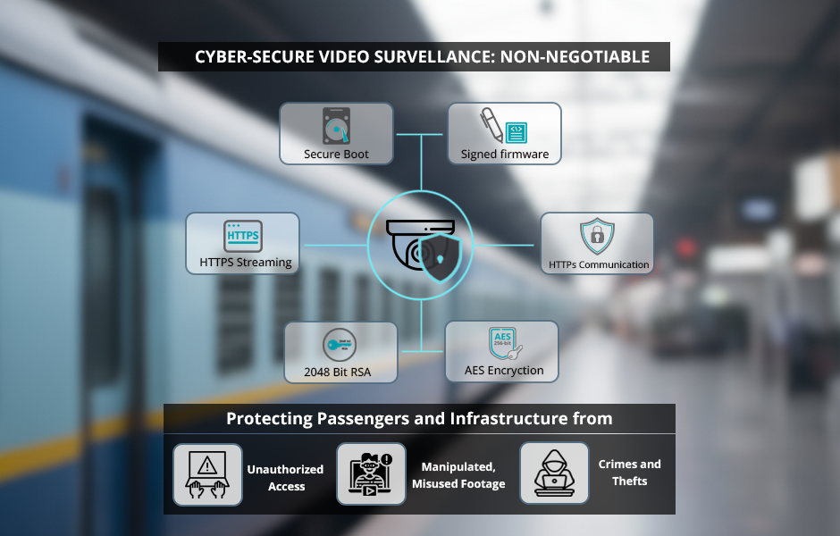 cyber secure video surveillance