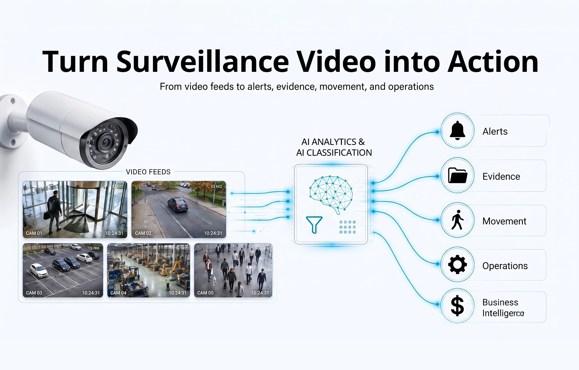 Turn Surveillance Video into Action 1