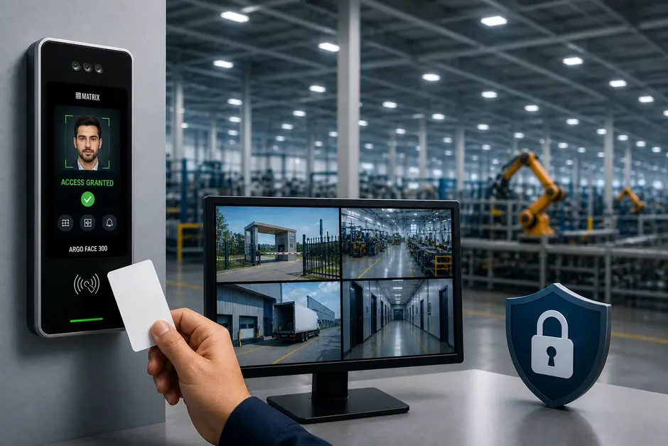 manufacturing plant security solution