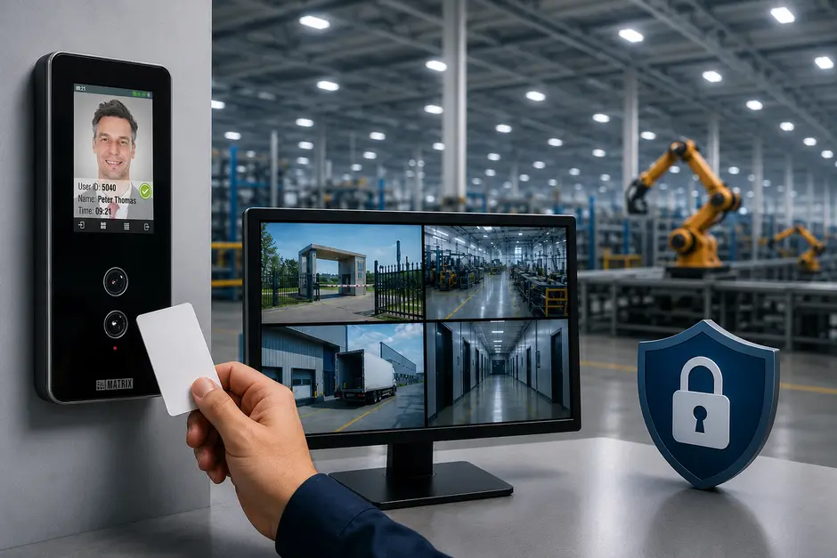 manufacturing plant security solution