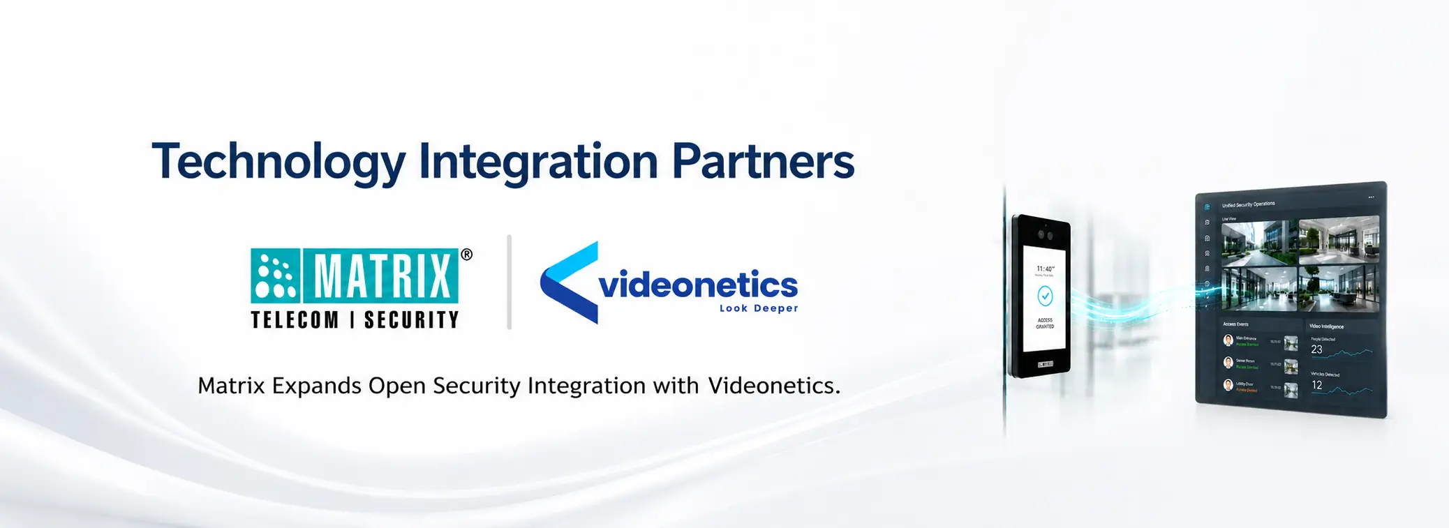 Matrix Videonetics Web Banner