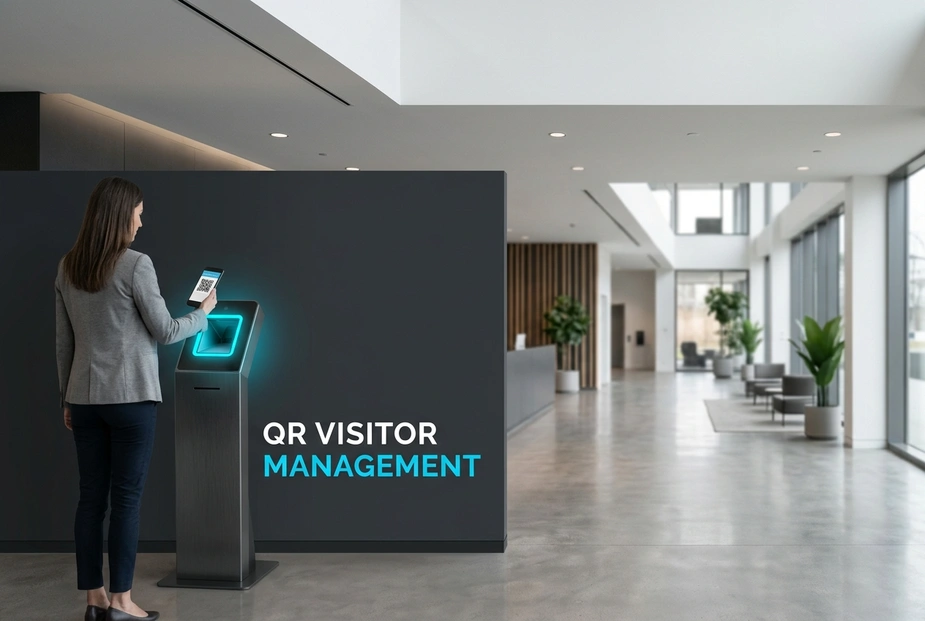 qr code visitor management system